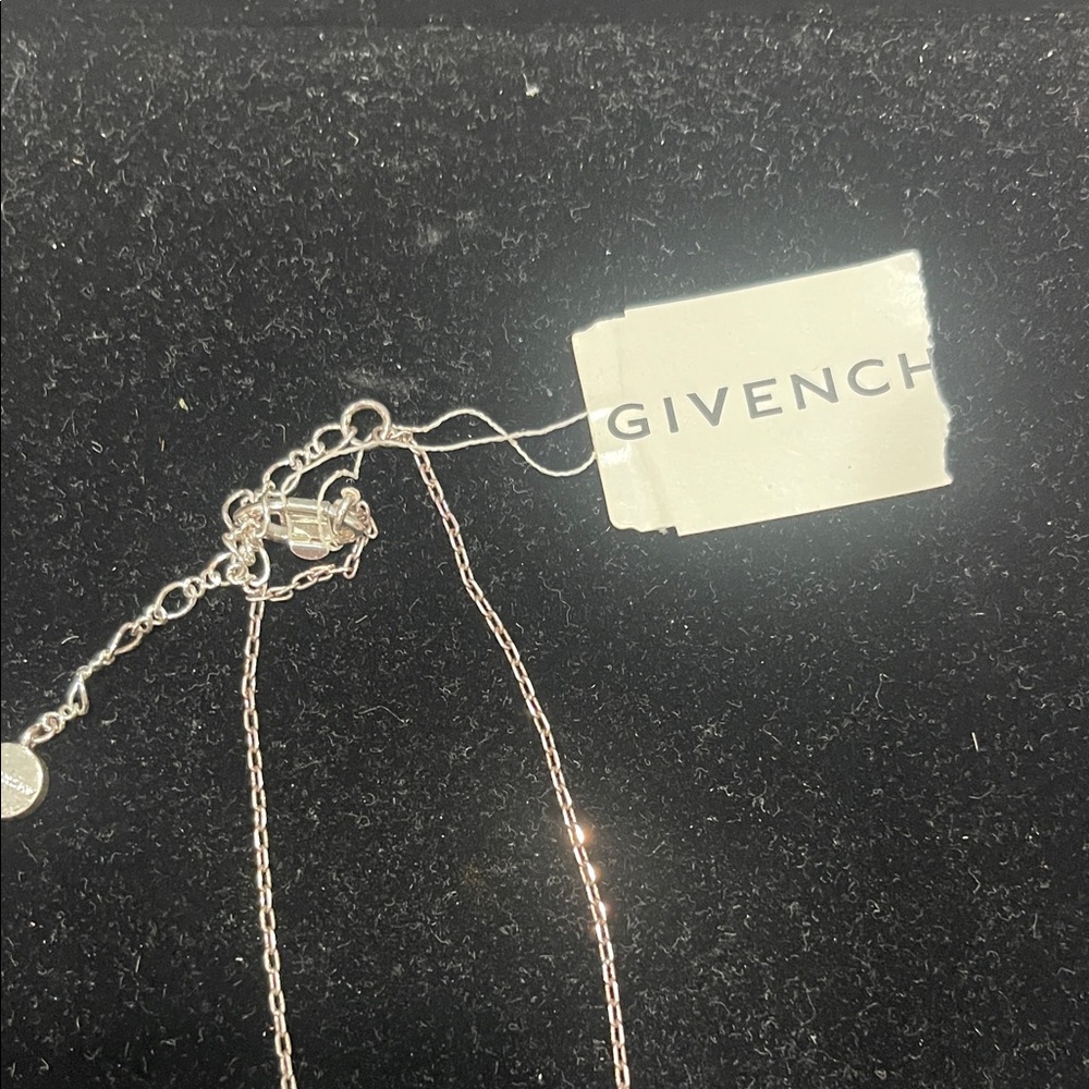 Givenchy Gold and Silver Crystal Necklace - Picture 2 of 5